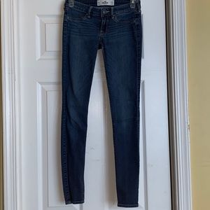 Hollister Blue skinny jeans SZ 0R